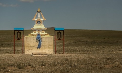 Zdjęcie MONGOLIA / płn. Mongolia / płn.Mongolia / Niby pusto, ale...