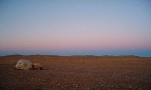 MONGOLIA / brak / Pustynia Gobi / Zmierzch
