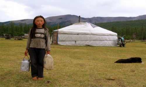 Zdjcie MONGOLIA / Chatgal / gdzies po drodze... / codziennnosc