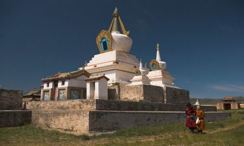 Zdjęcie MONGOLIA / Charchorin / Erdene Dzuu / Wokół stupy