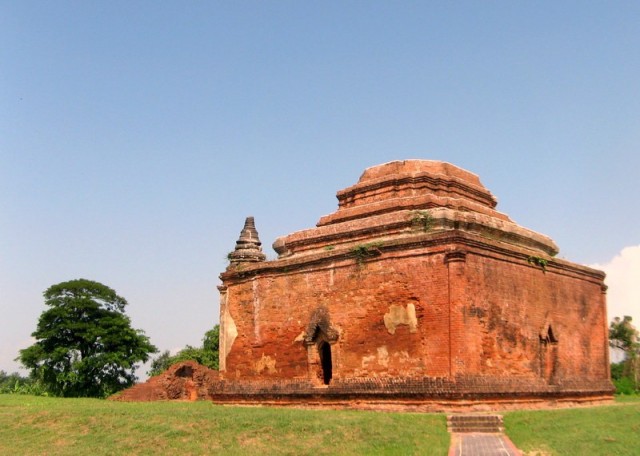 Zdj cia: Sri Ksetra, Okolice Pyain, Pagoda Htaung, MYANMAR