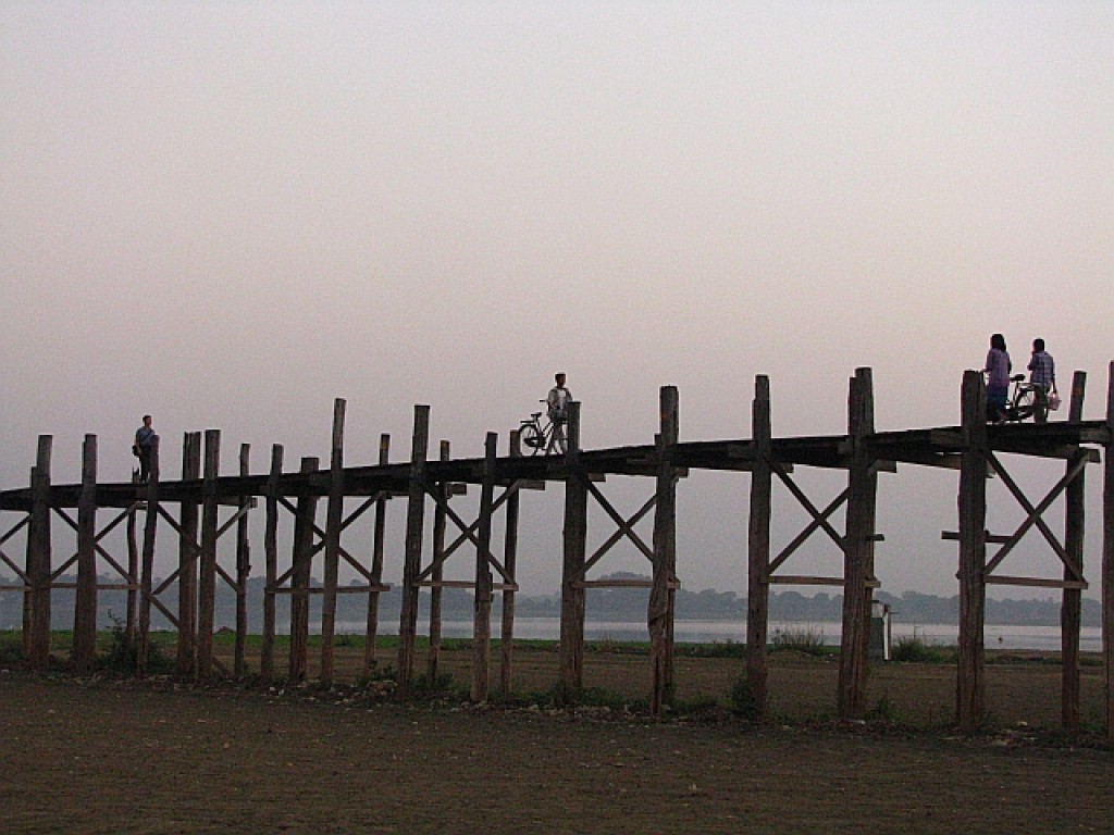 Zdjęcia: Amarapura, stan Shan, most U Bein, MYANMAR Zdjęcia: Amarapura, stan Shan, most U Bein, MYANMAR