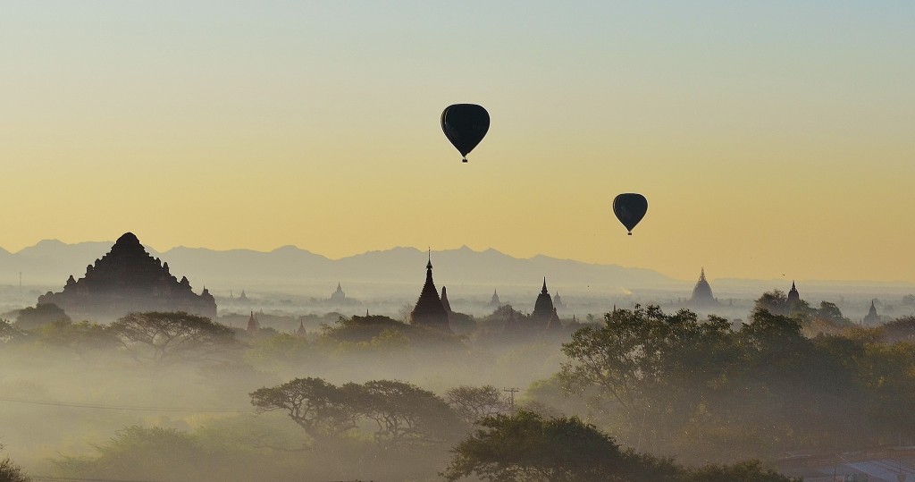Zdjęcia: ., .Bagan, świt, MYANMAR Zdjęcia: ., .Bagan, świt, MYANMAR