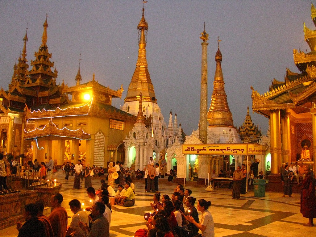 Zdjęcia: Yangon, Yangon, Shwedagon Paya, MYANMAR Zdjęcia: Yangon, Yangon, Shwedagon Paya, MYANMAR