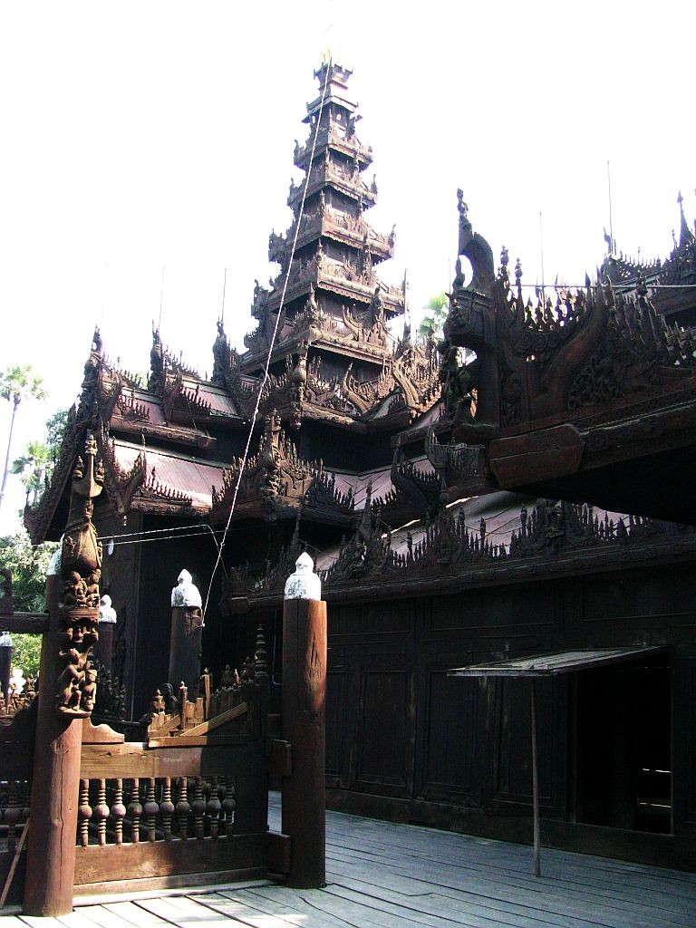 Zdjęcia: Mandalay, Mandalay, Klasztor Shwe in Bin, MYANMAR Zdjęcia: Mandalay, Mandalay, Klasztor Shwe in Bin, MYANMAR