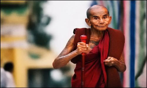 Zdjcie MYANMAR / Yangoon / Shwedogon / pielgrzymka