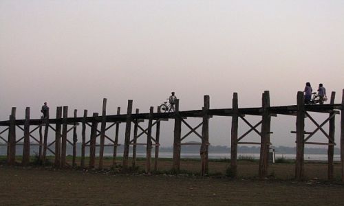 Zdjcie MYANMAR / stan Shan / Amarapura / most U Bein