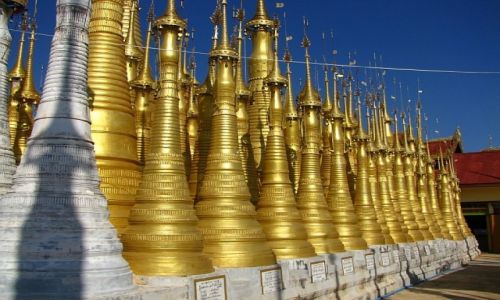 Zdjęcie MYANMAR / stan Shan / wioska Inthein / Shwe Inn Thein Paya