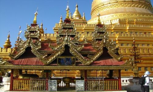 Zdjcie MYANMAR / rodkowa Borma / Stary Bagan / Shwezigon Paya