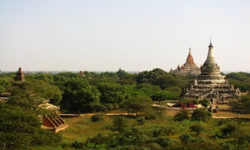 Zdjcie MYANMAR / rodkowa Birma / Stary Bagan / Pagody Baganu