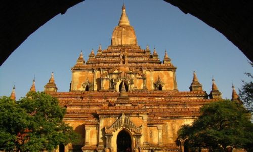 Zdjcie MYANMAR / rodkowa Birma / Stary Bagan / Sulamani Patho