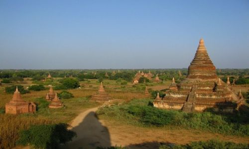 Zdj�cie MYANMAR / �rodkowa Birma / Stary Bagan / Pagody Baganu