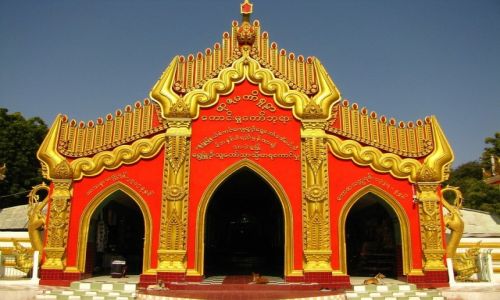 Zdjcie MYANMAR / okolice Mandalay / Sagaing / Kaunghmudaw Paya