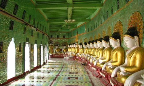 Zdjecie MYANMAR / okolice Mandalay / Sagaing / Ominthone  Sal Paya