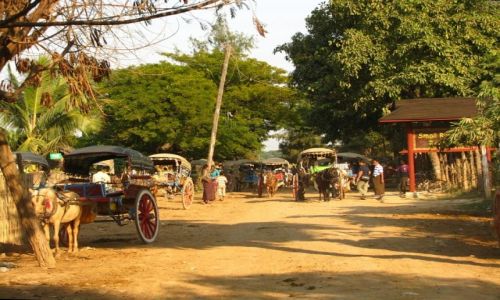 Zdjecie MYANMAR / okolice Mandalay / Inwa / Inwa