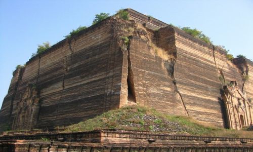 Zdj�cie MYANMAR / okolice Mandalay / Mingun / Mingun Paya