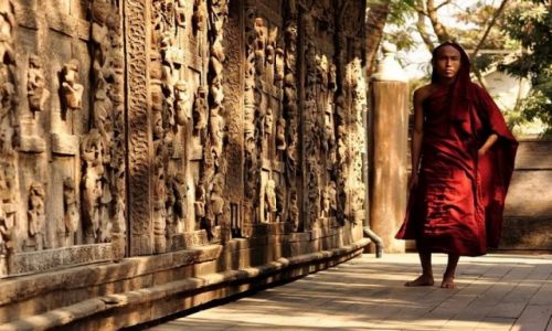 Zdjcie MYANMAR / - / Mandalay / Klasztor Shwenanandaw Kuangtung