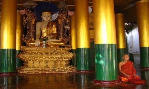 Zdjęcie MYANMAR / Yangon / Yangon / Shwedagon Paya
