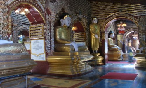 Zdjcie MYANMAR / - / MONYWA / WIATYNIA