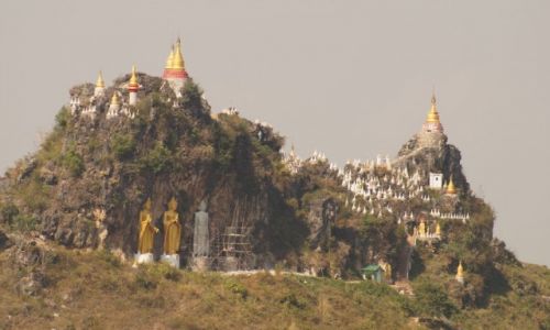Zdjecie MYANMAR / Szan / Main-Ma-Ye Tha-Khin-Ma Mount / W krgu spraw wanych