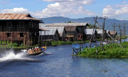 Zdjcie MYANMAR / Jezioro Inle / Mine Thauk / Wodny wiat 3