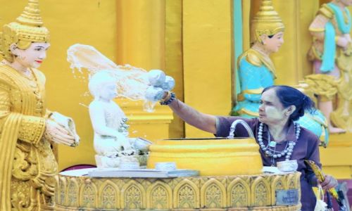 Zdjęcie MYANMAR / rangun / rangun / oczyszczenie
