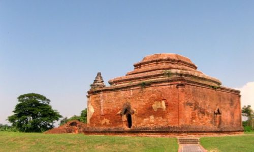 MYANMAR / Okolice Pyain / Sri Ksetra / Pagoda Htaung