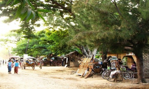 Zdjecie MYANMAR / okolice Mandalay / Inwa (Ava) / obrazek z Inwy