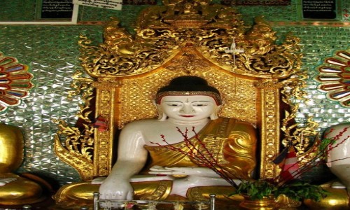 Zdjcie MYANMAR / okolice Mandalay / Sagaing / Ominthone Sal Paya