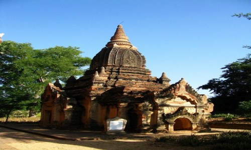 Zdjcie MYANMAR / centralny Myanmar / okolice Nyaung OO / Thetkyamuni patho