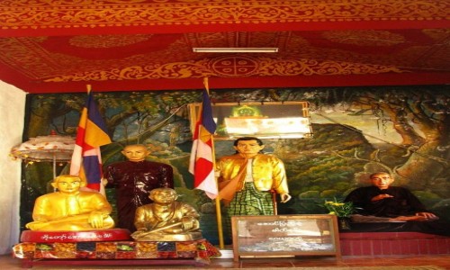 Zdjcie MYANMAR / okolice Baganu / Mt. Popa / kaplica Natw