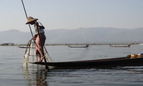 Zdjecie MYANMAR / Shan / jez. Inle / pow na Inle
