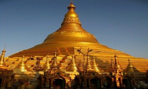 Zdjecie MYANMAR / Yangon / Schwedagon Paya / stupa gwna