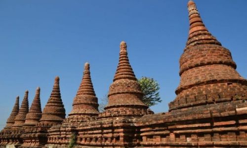 Zdjecie MYANMAR / - / Bagan / Stary Bagan