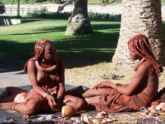 Zdjęcia: Swakopmund, dziewczyny Himba, NAMIBIA Zdjęcia: Swakopmund, dziewczyny Himba, NAMIBIA