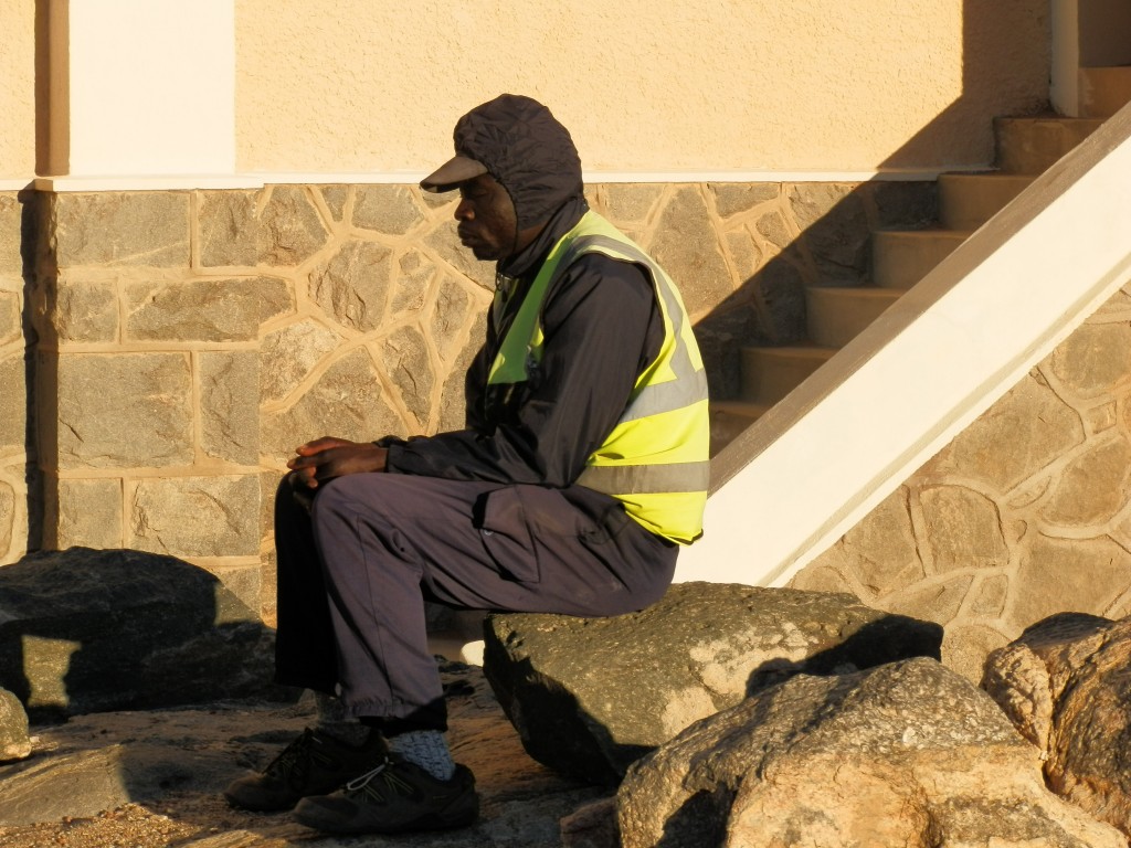 Zdjęcia: Luderitz, Wybrzeże Atlantyku, Zapracowany po uszy, NAMIBIA Zdjęcia: Luderitz, Wybrzeże Atlantyku, Zapracowany po uszy, NAMIBIA