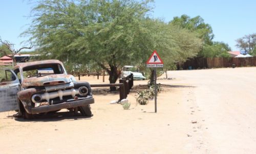 Zdjęcie NAMIBIA / Sesriem / Pustynia Namib / Ten już dalej nie pojedzie