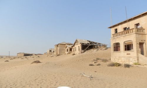 Zdjcie NAMIBIA / Okolice Luderitz / Kolmanskop / Czasami zostaje tylko wiatr i pisaek