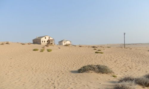 Zdjcie NAMIBIA / Okolice Luderitz / Kolmanskop / Resztki diamentowej przeszoci