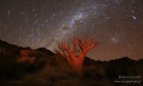 Zdjecie NAMIBIA / Brandberg / Brandberg / Brandberg noc