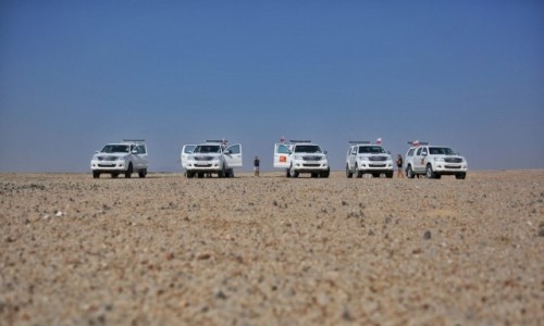 Zdjcie NAMIBIA / Pustynia Namib / Sossusvlei / Lunch na pustyni