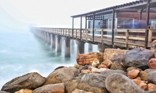 Zdjecie NAMIBIA / Skeleton Coast / Swakopmund  / Molo w Swakop