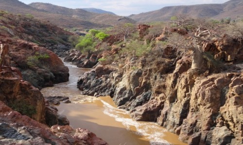 Zdjcie NAMIBIA / Kunene / Rzeka Kunene / Hej, czy juz chcecie jecha nad KUNENE?