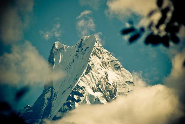 Zdjęcia: Himalaje, Machapuchare 6997 m n.p.m., NEPAL Zdjęcia: Himalaje, Machapuchare 6997 m n.p.m., NEPAL