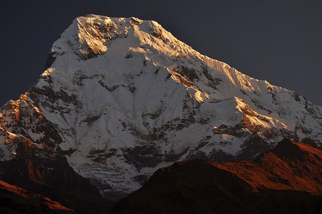 Zdjęcia: Tadapani, Annapurna , Annapurna South 7219m, NEPAL Zdjęcia: Tadapani, Annapurna , Annapurna South 7219m, NEPAL