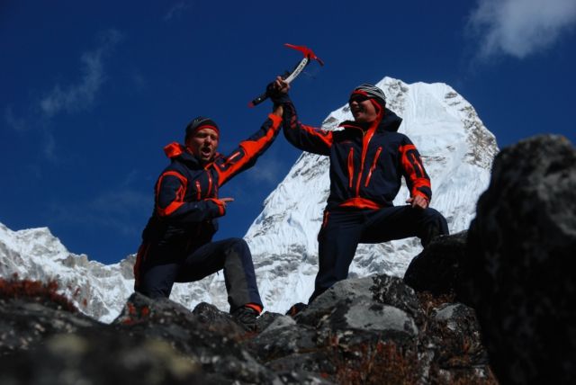 Zdjęcia: Baza pod Ama Dablam , Himalaje , Ama z BC , NEPAL Zdjęcia: Baza pod Ama Dablam , Himalaje , Ama z BC , NEPAL
