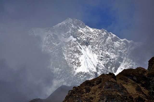 Zdjęcia: w drodze między MBC a ABC, Annapurna, Annapurna I (8091m), NEPAL Zdjęcia: w drodze między MBC a ABC, Annapurna, Annapurna I (8091m), NEPAL