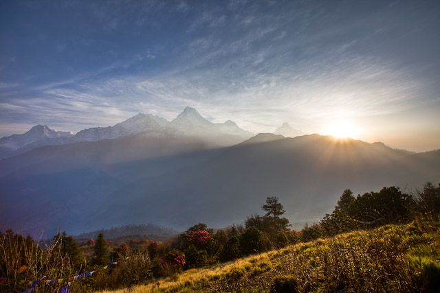 Zdjęcia: Poon Hill, Annapurna Conservation Area, Wschód słońca z Poon Hill, NEPAL Zdjęcia: Poon Hill, Annapurna Conservation Area, Wschód słońca z Poon Hill, NEPAL