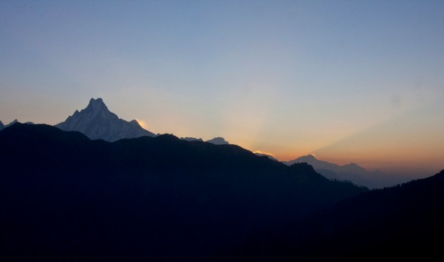 Zdj cia: Pon Hill, Annapurna, Machhapuchhare, NEPAL