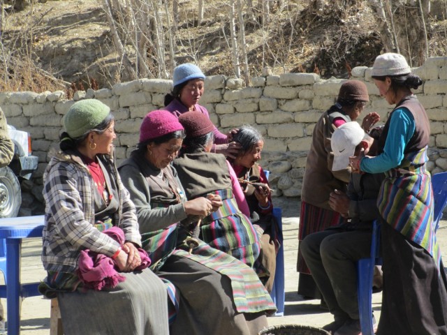Zdj cia: Choser, Upper Mustang, Mustang-ycie w grach, NEPAL